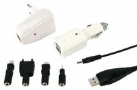 Universal USB & mobile phone charger